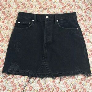 Agolde denim skirt